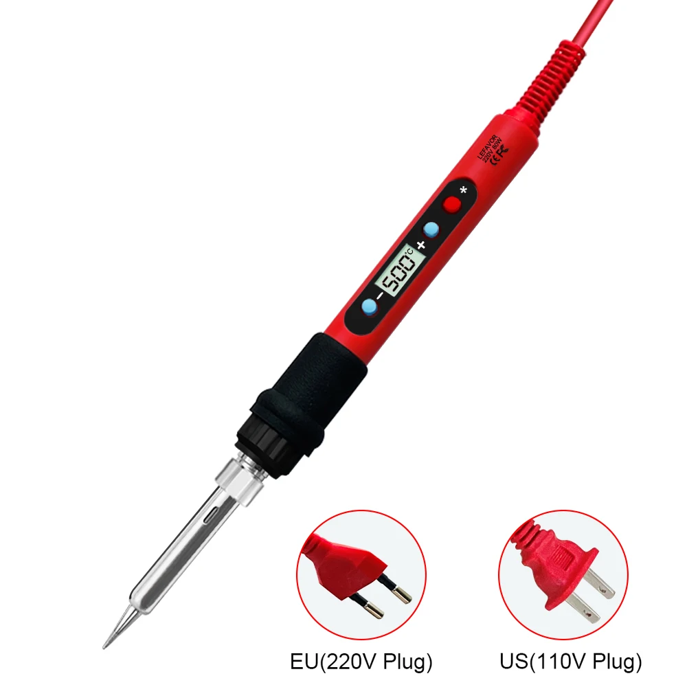 80W Soldering Iron Kit with LCD Display 4