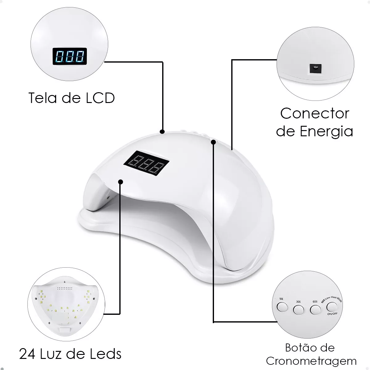 Arrivals High-Performance 48W UV LED Nail Lamp Sun 2