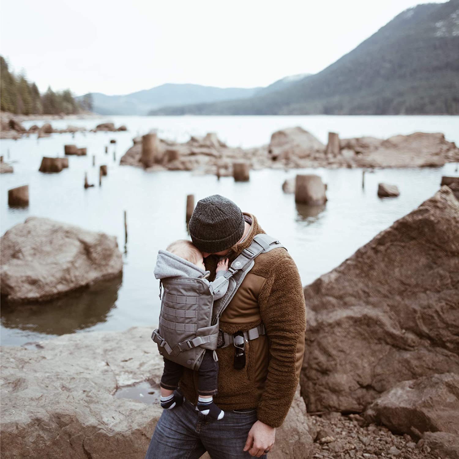 Tactical Multifunctional Baby Carrier Backpack 2