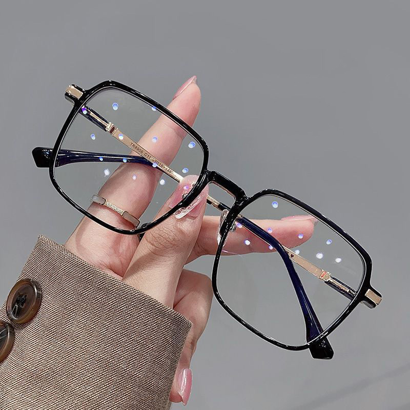 Retro Square Blue Light Blocking Glasses 4