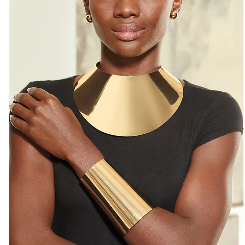Metal Choker Necklace