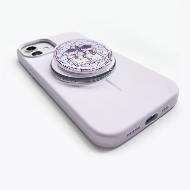 Magnetic Phone Grip with Foldable Stand 2