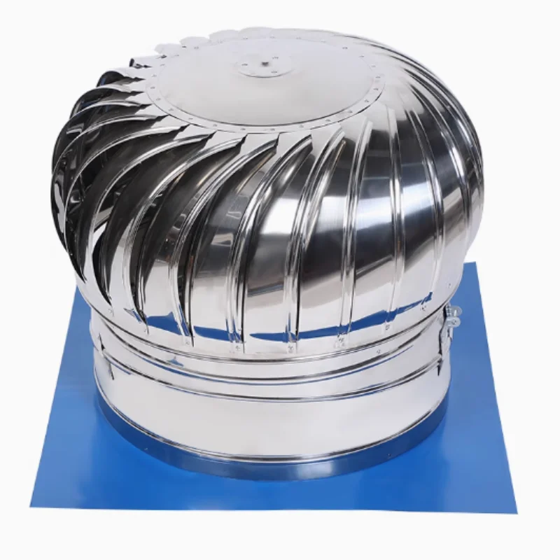 Dachventilator aus Edelstahl 304 Windkraftanlagen Entlüftungsschlitze Dachbodenventilator 110 3