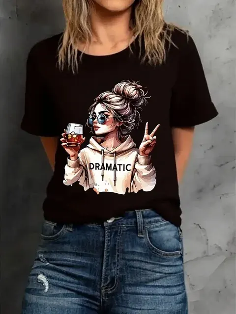 Women's Printed T-Shirt 4