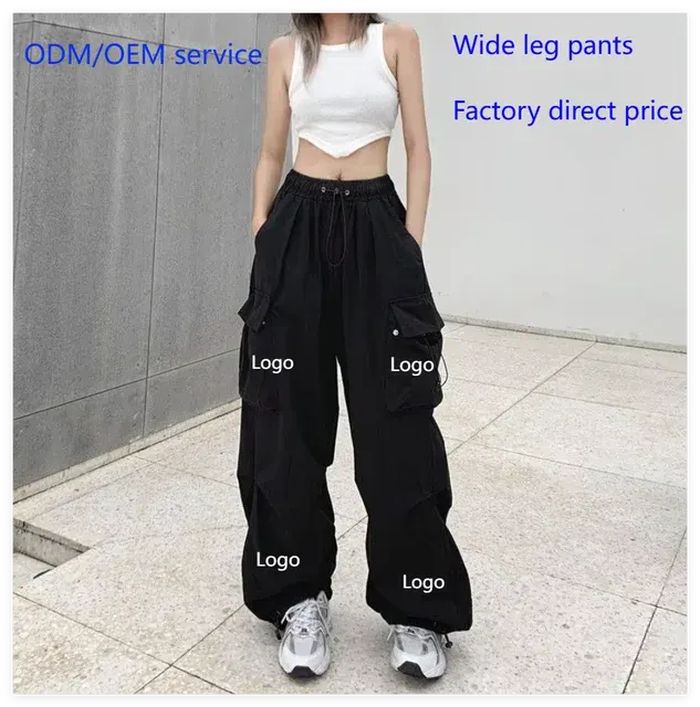 Women's Multi-Pocket Cargo Pants 2