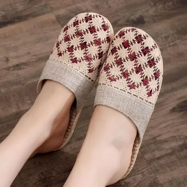 Linen House Slippers 2
