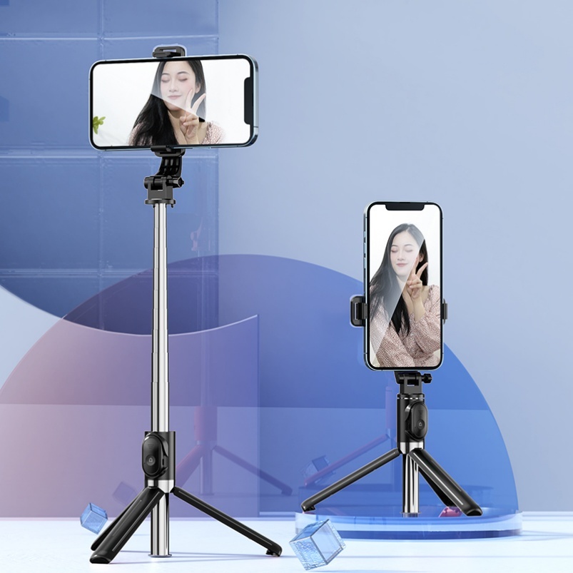 Extendable Selfie Stick Tripod with Remote 2