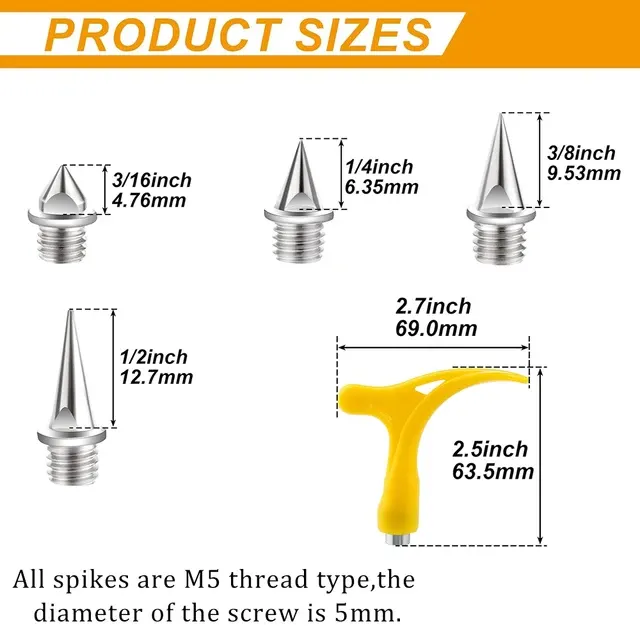 Running Spikes Set 2
