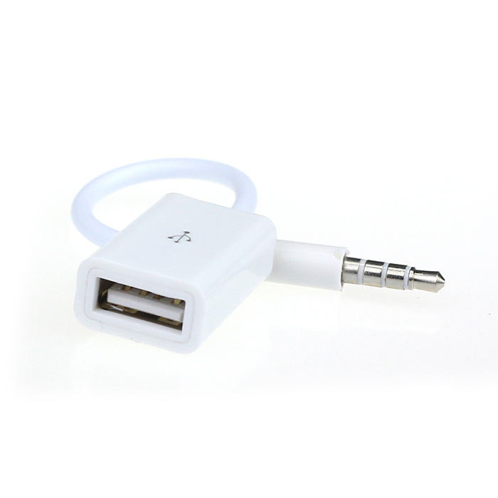 USB To 3.5MM U Disk Cable 12V Car