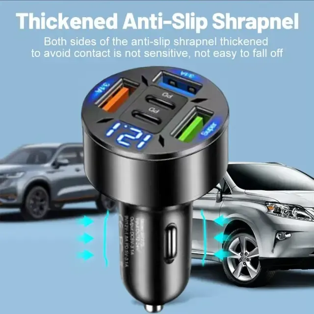 Car USB Charger 4