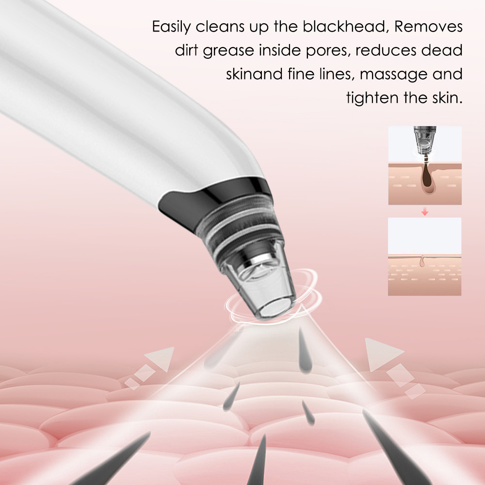 Heated Pore Suction Cleaner with Silicone Tool 3