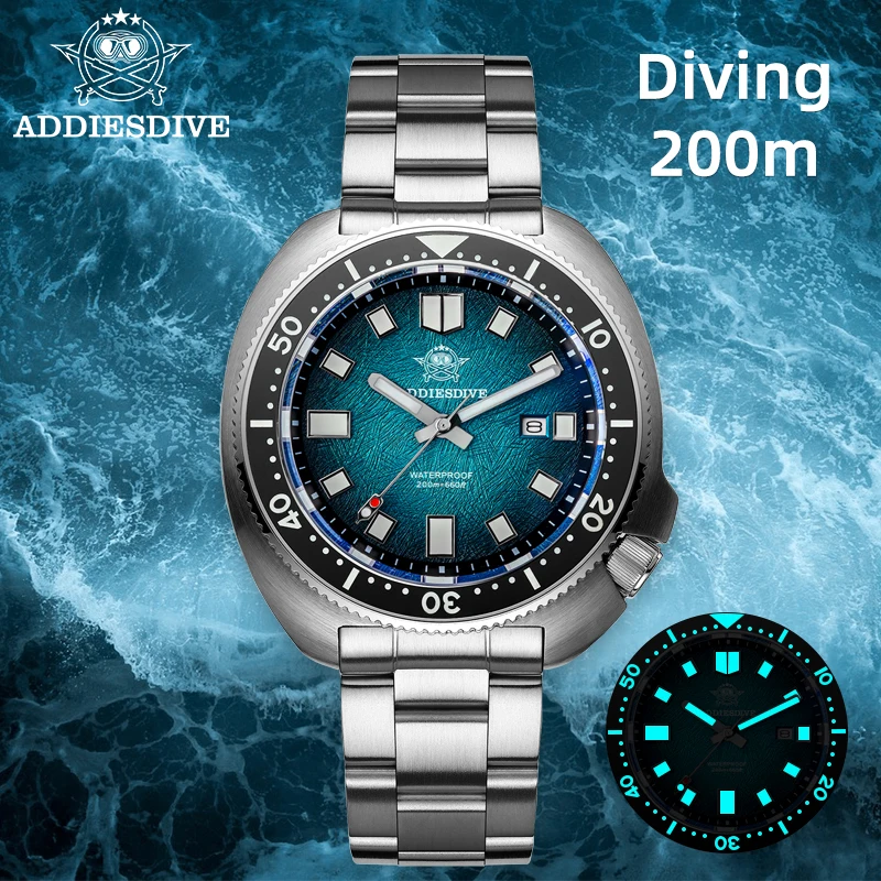 ADDIESDIVE NEUE Herrenuhr Saphirglas AR-beschichtete Quarzuhren AD2511 Reloj 2