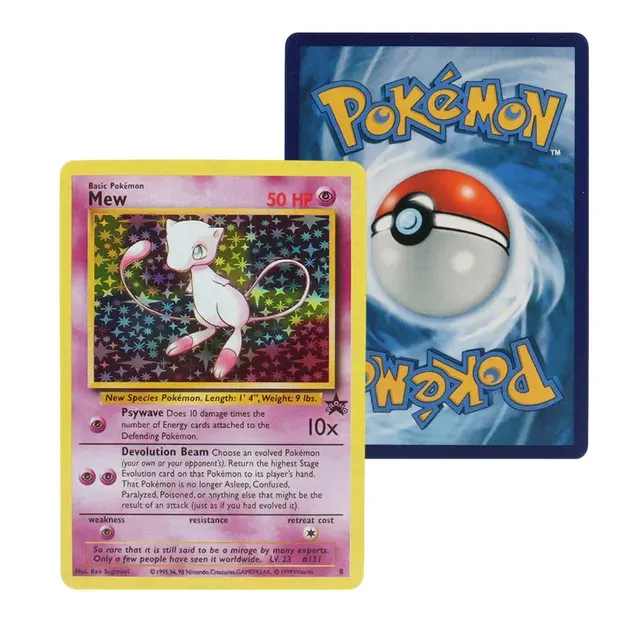 First Generation Trading Cards Set, 151 Pieces 3
