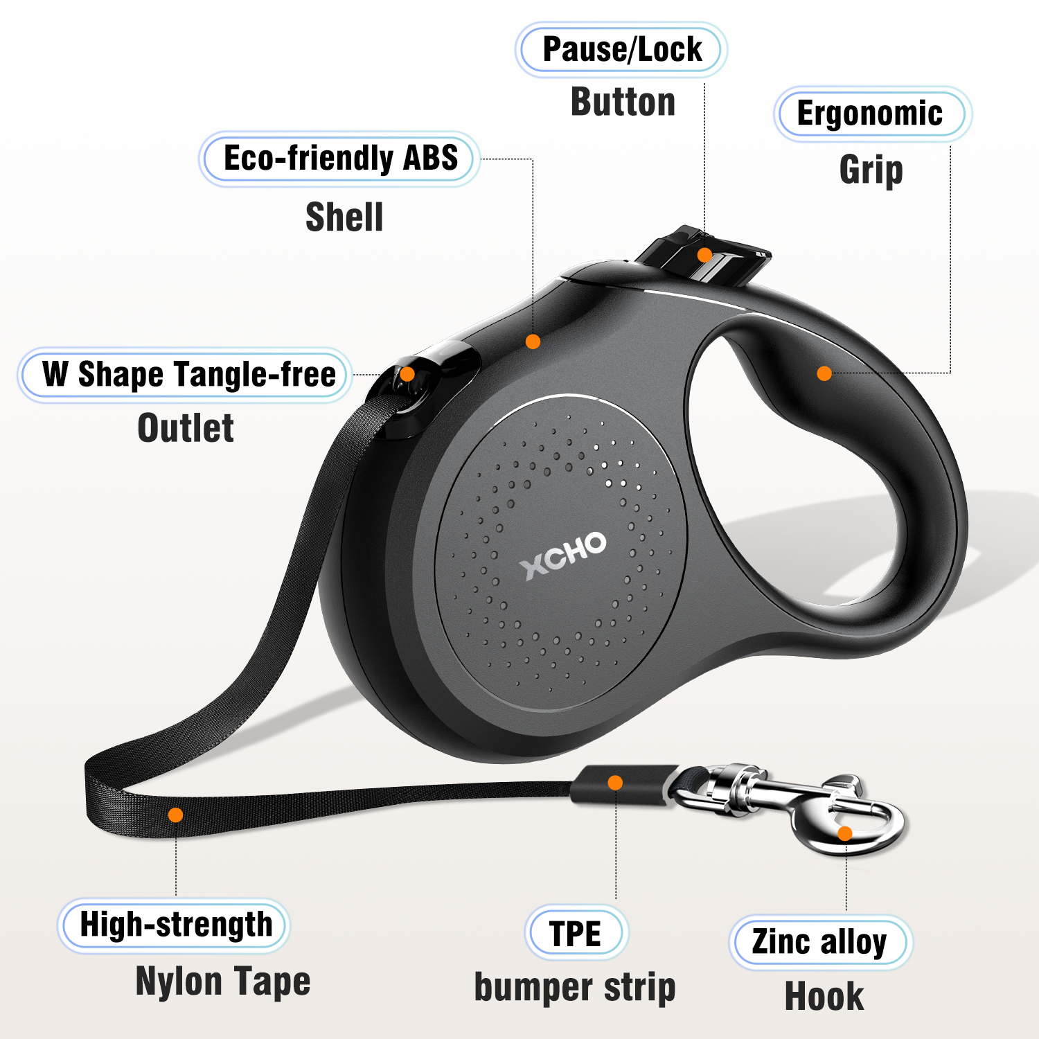 3m 5m 8m Automatic BPA Free Anti Slip 3