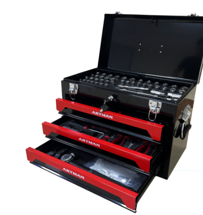 3 Drawers Tool Box With Set