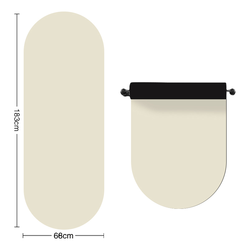 Women's 4.5mm Natural Rubber Yoga Mat 183cm 2
