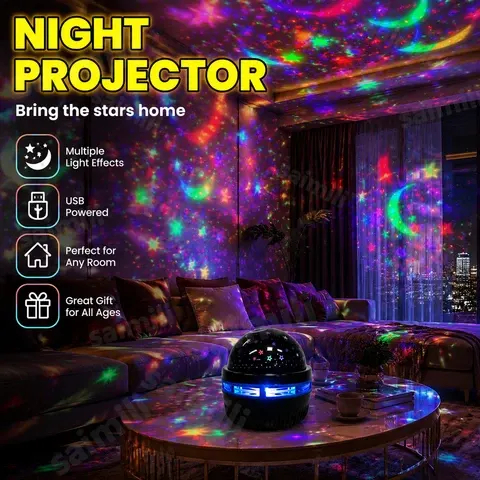 Starry Sky Projector Night Light