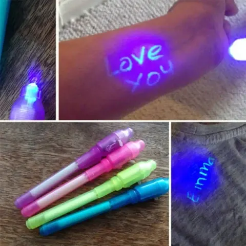 Invisible UV Secret Ink Pen