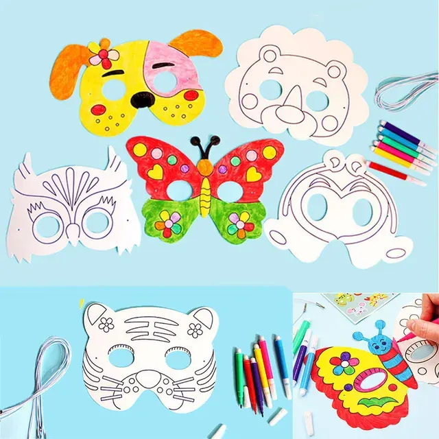 Kids' Craft Set with Masks 3