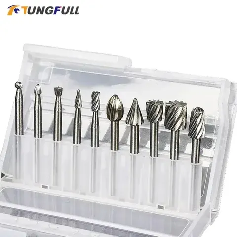 HSS-Rotationsfräser-Set, 6 oder 10 Stück