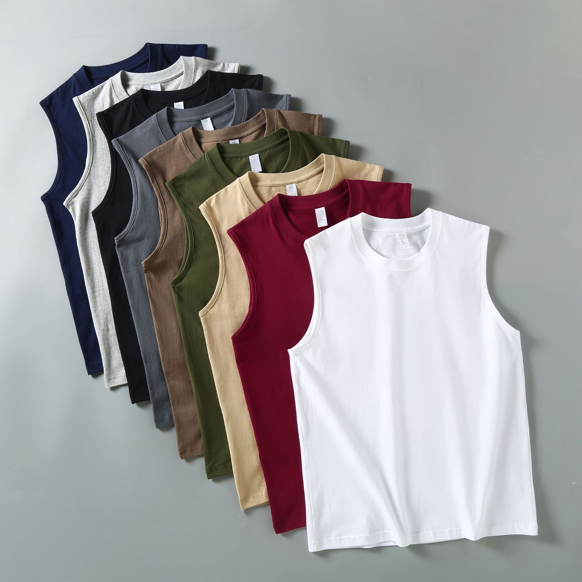 Cool-feeling Sports Men's Sleeveless T-shirt Fashion Tank Men