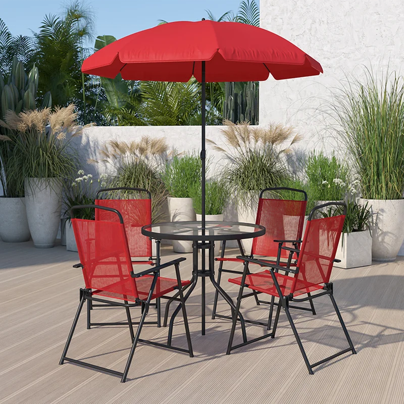 7-Piece Outdoor Dining Set with Chairs 3