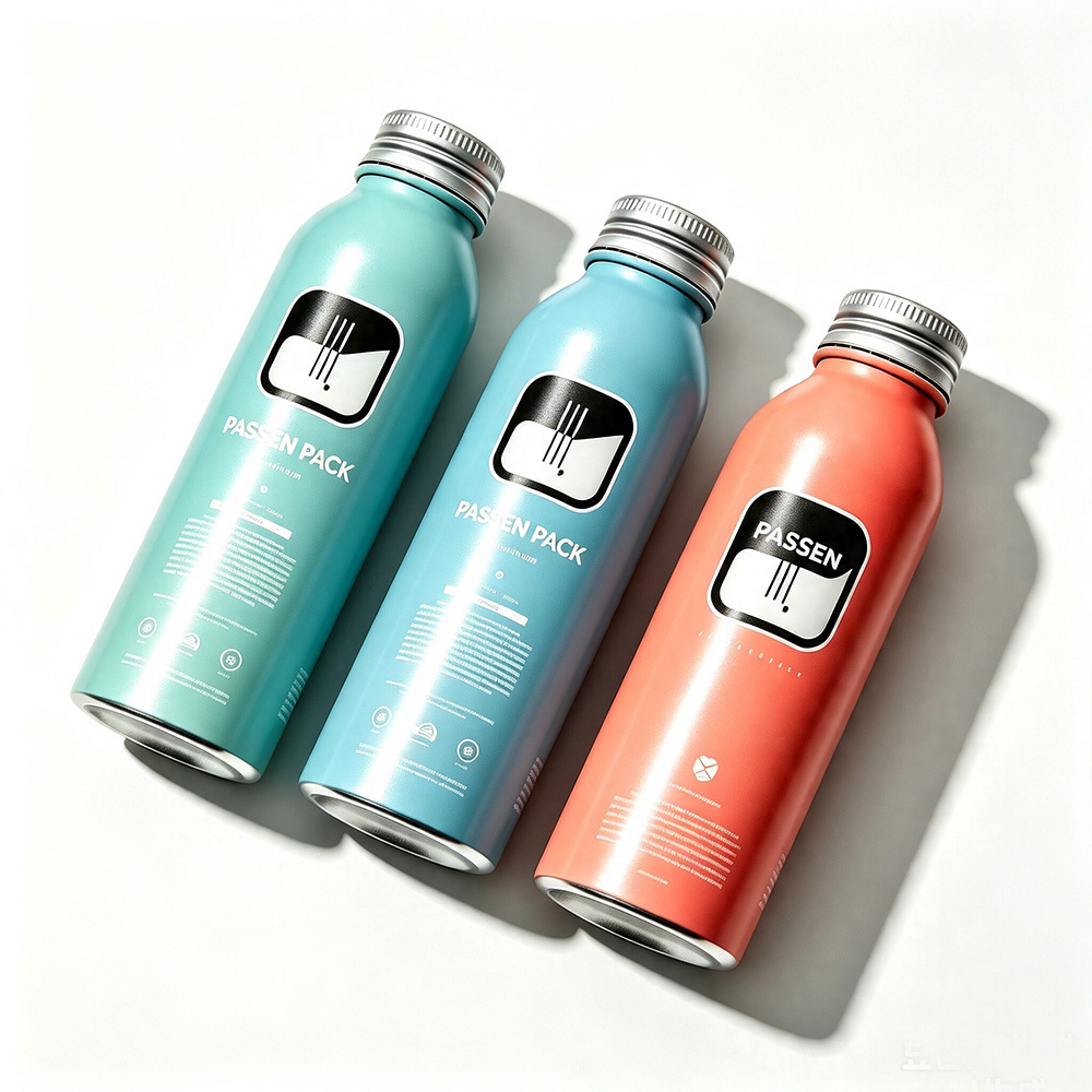 Lightweight Aluminum Fitness Water Bottle 50-1000ml 3