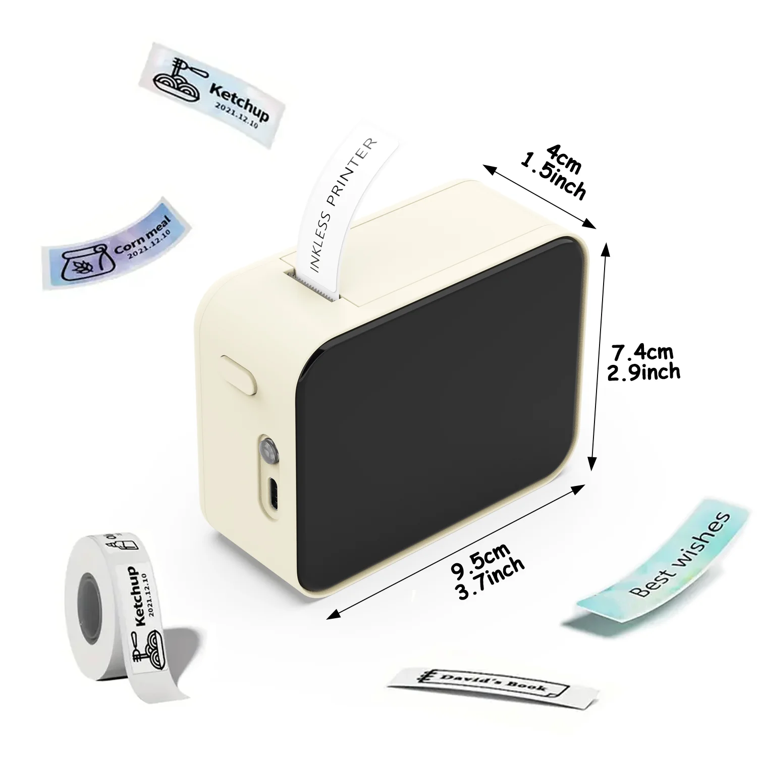 MarkLife P15 Thermische Label Drucker Mini Tragbare Drahtlose 2