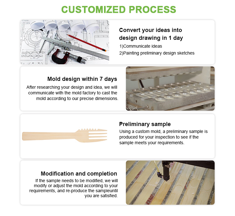 Heavy-Duty Compostable Bamboo Disposable Cutlery 3