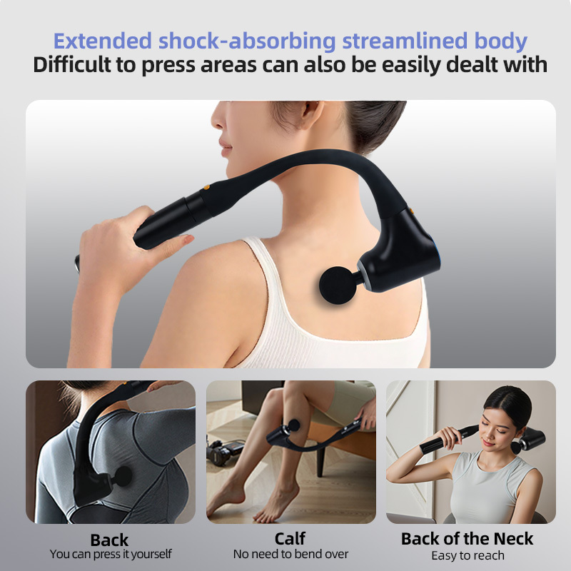 Massagepistole mit Abnehmbarem Aufsatz 2