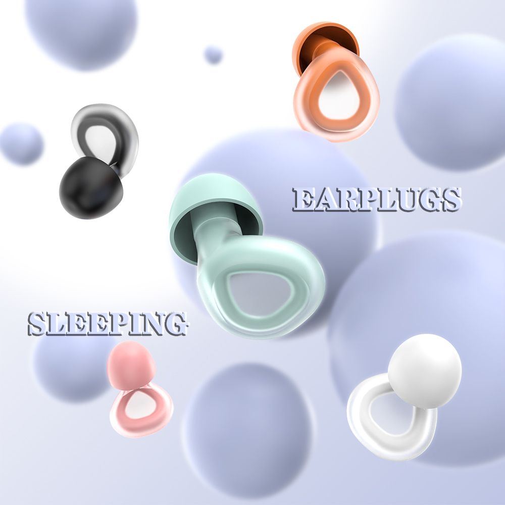 Soft Silicone Sleep Ear Plugs 4
