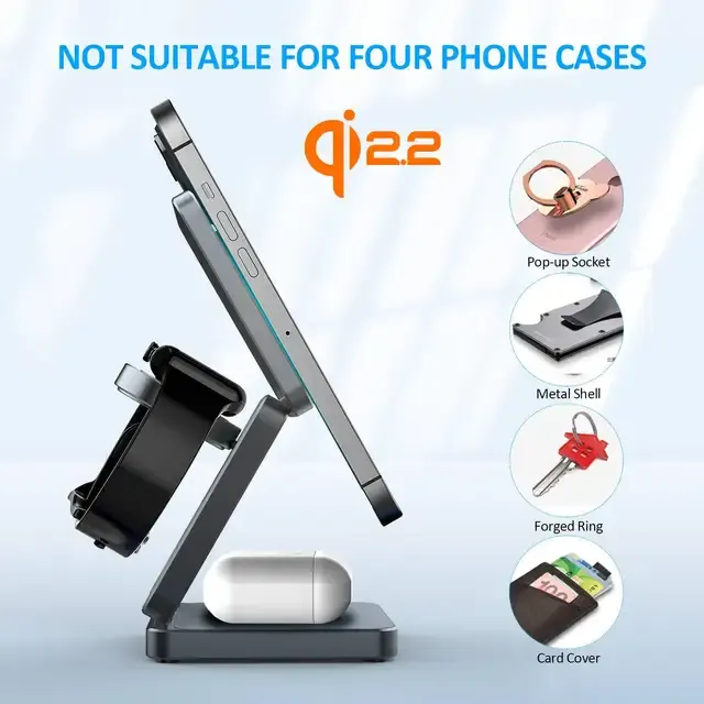 3-in-1 kabellose Ladestation 4