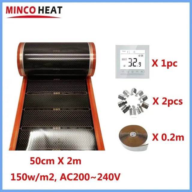 Infrared Floor Heating Film Set 1