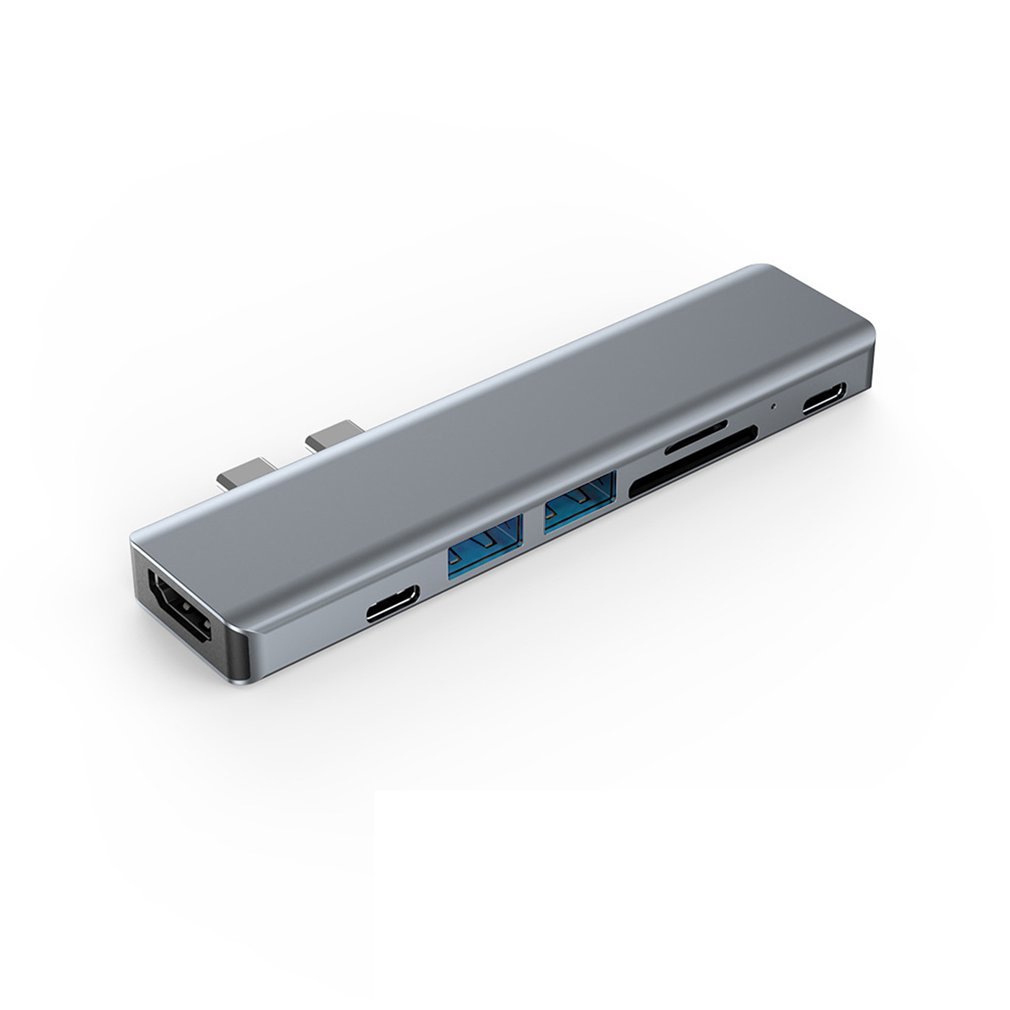 7-in-1 Dual USB-C Docking Station MacBook Air 3