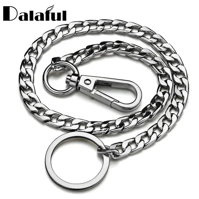 Punk Metal Key Chain Belt 42cm 2