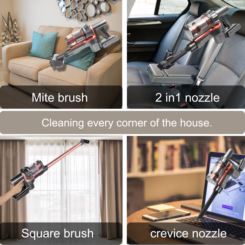 Vacume Household Powerful Strong Suction Wireless Vaccum Dry 2