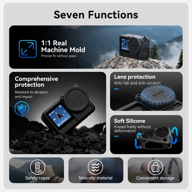 Action Camera Silicone Case 4