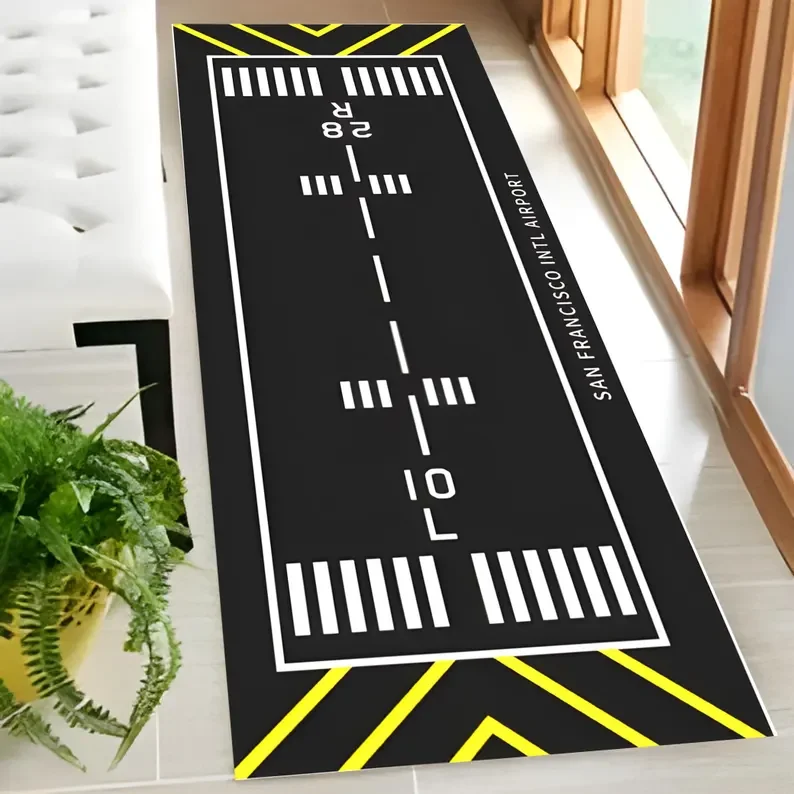 Runway Teppich Luftfahrt Flughafen Track Design Wohnzimmer Schlafzimmer 3