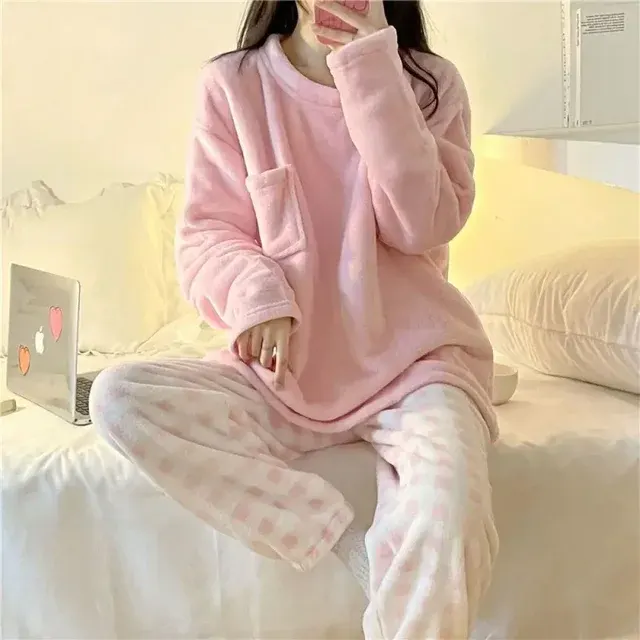 Women's Fleece Pajamas 4