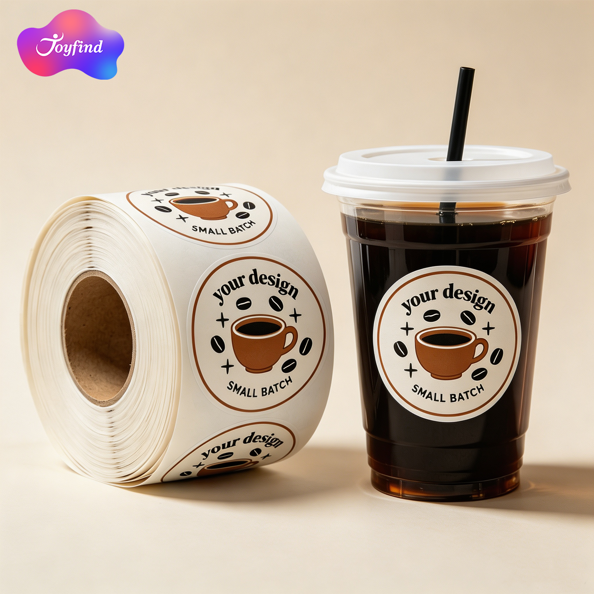 Waterproof Bakery Label Roll Stickers