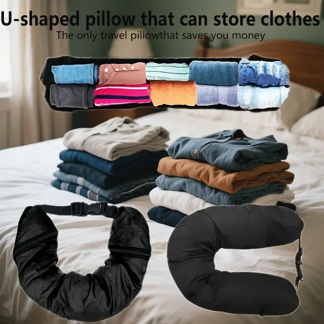 Lightweight Travel Neck Pillow for Carry-On 3