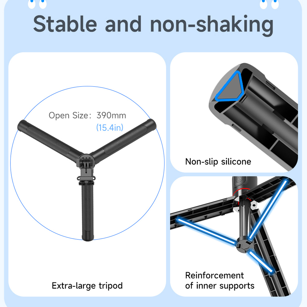 Wireless Selfie Stick Tripod with Remote 170 cm 4