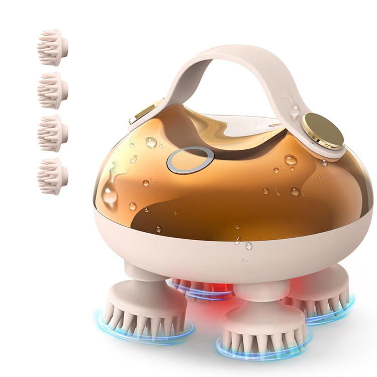 Electric Scalp Massager with Red Light