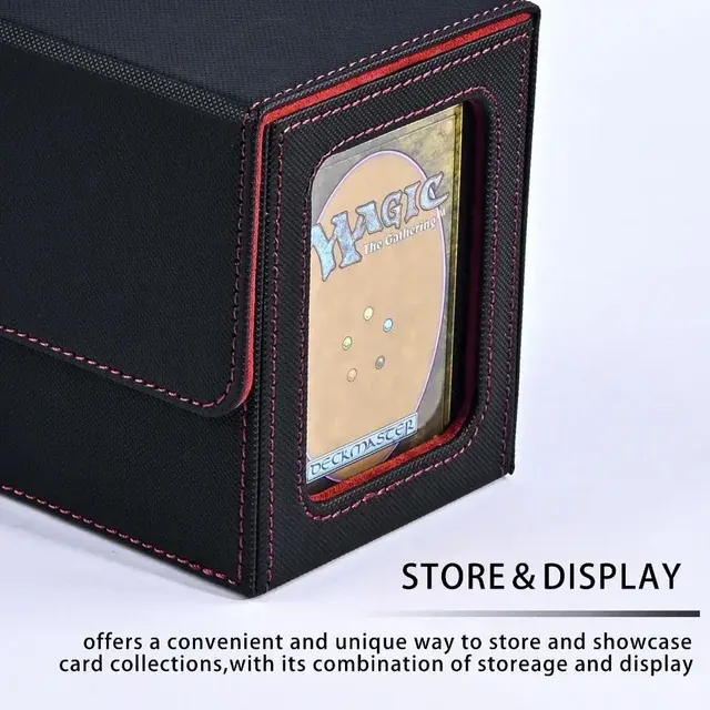 Trading Card Sleeve Organizer with Window 2