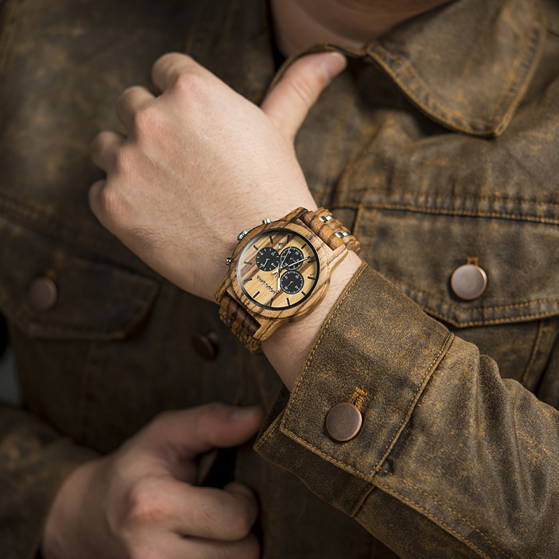 Handcrafted 22mm Business Quartz Watch 2