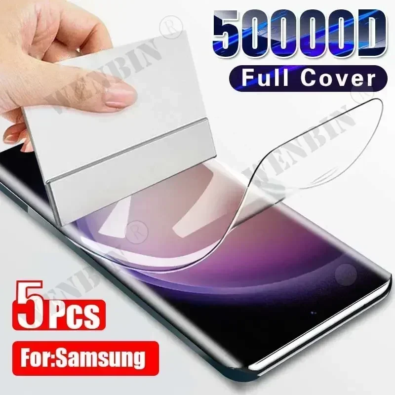 5er-Set Hydrogel-Displayschutz für Samsung