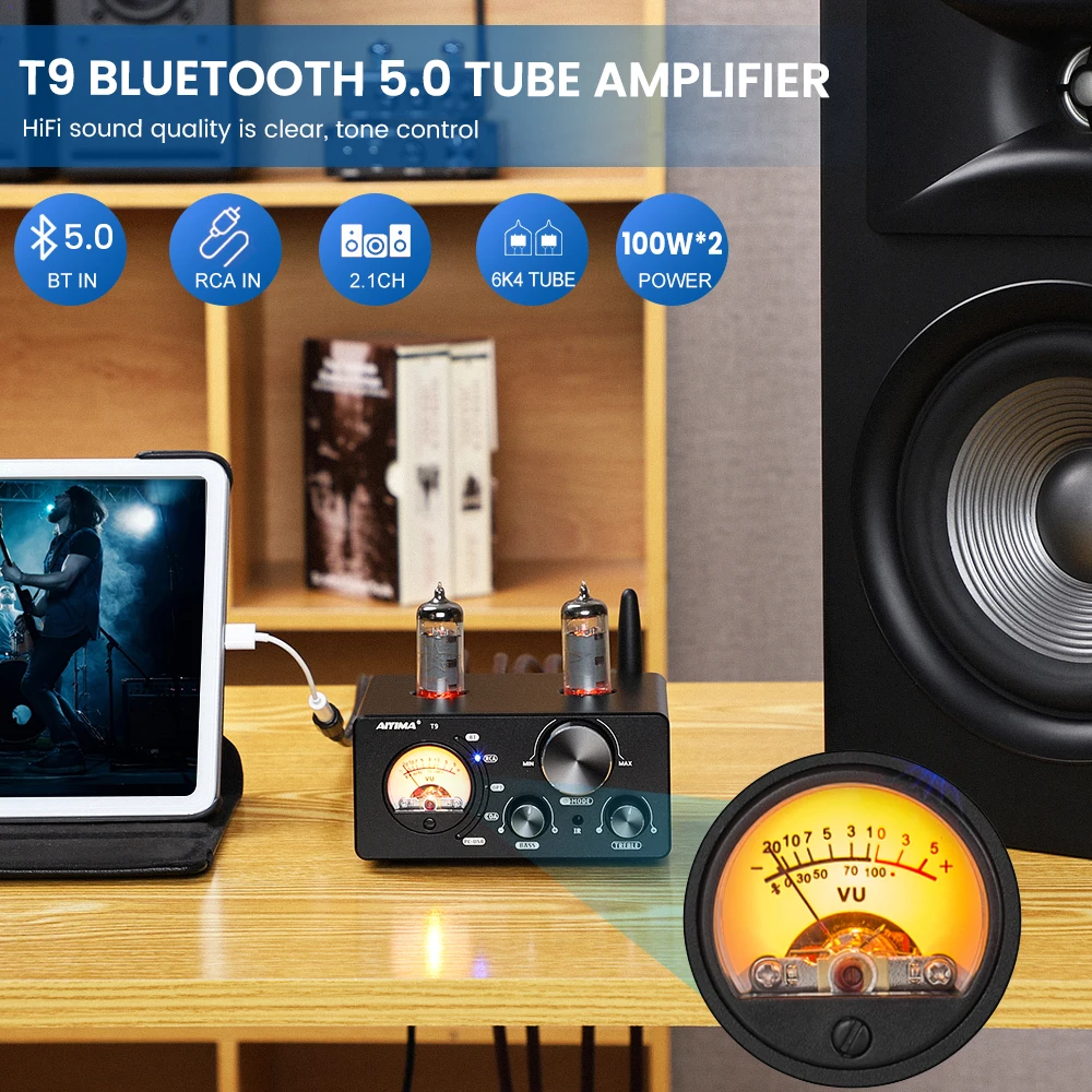 Aiyima Audio t9 Hifi Bluetooth 5 0 Vakuum 3