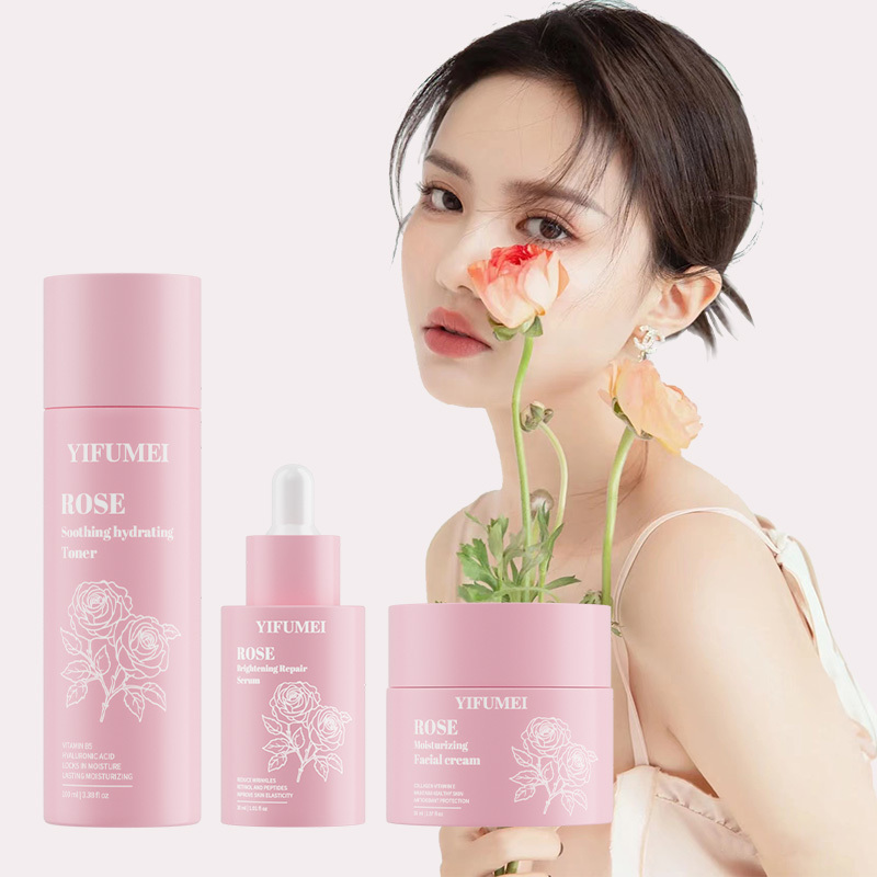 Private Label Skincare Organic Rose Toner Retinol Cream