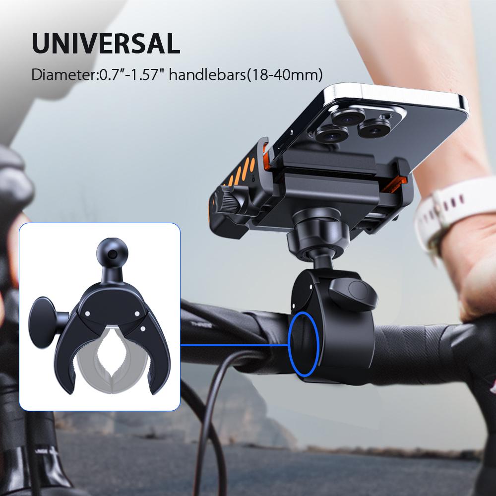 Universal Bike Phone Holder Shock Absorber 4