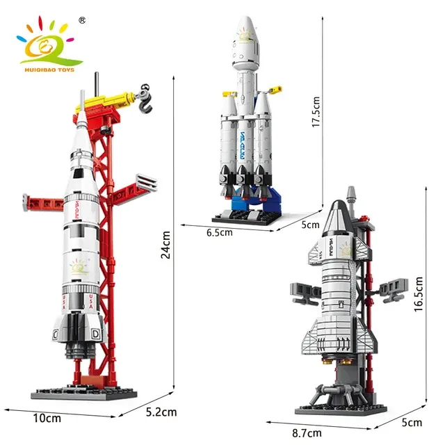 Rocket Building Blocks 3